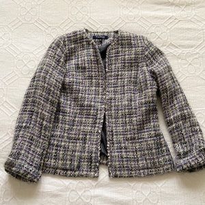 SOLD. Evan Picone Tweed Blazer
